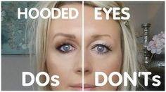 Eye Makeup For Hooded Eyes, Hooded Eye Makeup Tutorial, Droopy Eyes, Smink Inspiration