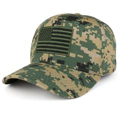 Our American Flag Embroidered Camo Tactical Operator Structured Cotton Cap is a perfect military hat for man. This durable embroidered operator cap is available in variety of camo designs and colors. Made from 100% Cotton. Features a high quality embroidery, 6 stitched eyelets for ventilation, pre-curved bill and an inner sweatband, the cap is finished with an adjustable hook and loop closure. 100% cotton American flag is embroidered on the front over a loop material You can place any velcrorize Military Style Baseball Cap For Outdoor Activities, Military Style Khaki Snapback Trucker Hat, Military Style Khaki Trucker Hat Snapback, Khaki Military Style Trucker Hat, Military Camouflage Snapback Baseball Cap, Veterans Day Snapback Baseball Cap For Outdoor, Military Style Trucker Hat, Military Style Khaki Trucker Hat, Tactical Operator