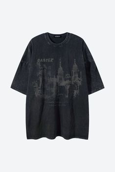 "Embrace the mystique of ancient architecture with the Castle tee, a blend of urban style and medieval allure." IMPORTANT DETAILS Heavy cotton/polyester with soft & quality feeling Unisex cloths Machine wash cold SIZE GUIDE (Accurate) Choose 1 size bigger for regular fit Choose 2 size bigger for oversized fit New Clothing Trends, Y2k Inspo, Underground Clothing, Black Castle, Y2k Summer Outfits, Top Streetwear Brands, Top Streetwear, Clothes Shopping, Clothing Details