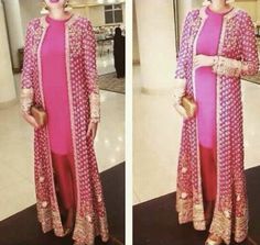 Long Coats For Women Indian, Long Koti Style Kurti, Shrug Kurti, Bahu Begum, Long Jacket Dresses, Shrug Style, Simple Frock Design, Girls Ball Gown, Pakistani Formal Dresses