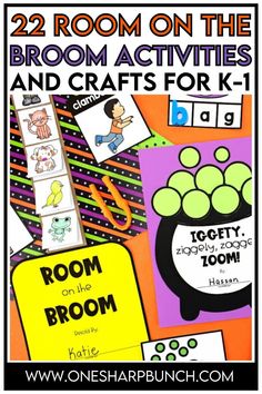 the room on the broom activities and crafts for kids to do with their classroom friends