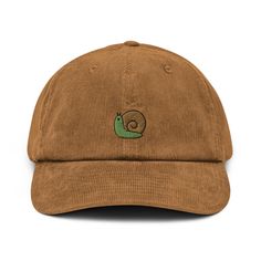 🧵 Product Details Elevate your style with the ultimate comfort and durability of our high-quality corduroy hats. Made from 100% luxuriously soft, unstructured cotton corduroy, this design is perfect for any adventure. The breathable cotton twill sweatband and taping keep you cool and dry, while the adjustable buckle ensures a perfect fit every time. Whether you're scaling mountains, exploring trails, or just chilling in the park, this hat is your go-to for unbeatable protection and effortlessly cool vibes. * 100% cotton corduroy. * Soft, unstructured (less rigid than a snapback) crown. * Cotton twill sweatband and taping. * Adjustable buckle. 🎨 Product Customization * We offer different variants of stitching colours for our designs, just message us what colours you would like substituted Embroidered Corduroy, Corduroy Hat, Stylish Caps, Hat Handmade, Dad Cap, Embroidered Caps, Corduroy Fabric, Plush Fabric, Dad Caps