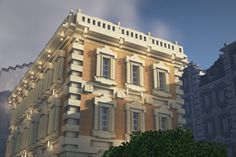 Minacraft aesthetic classical architecture Minecraft Palace, Minecraft Modern