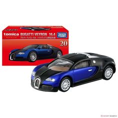 Tomica Premium 20 Bugatti Veyron 16.4 Blue Scale Models Cars, Bugatti Veyron, Bugatti, Scale Models, Car Model, Blue