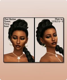 Sims 4 Female Model CC: Noel Shelton By Ynrtg-S