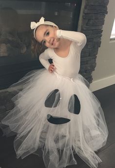 Easy Kids Costumes, Halloween Infantil, Ghost Halloween Costume, Baby Kostüm, Diy Costumes Kids, Ghost Costume, Diy Kostüm, Diy Toddler