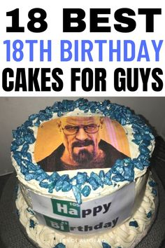 Whether you’re looking for unique 18th birthday cakes for boys or creative and elegant 18th birthday cake ideas, you should check these out! Breaking Bad Birthday Meme, Happy Birthday Breaking Bad, Bad Birthday Cakes, Male Birthday Ideas, Cursed Birthday Cake, Breaking Bad Birthday Party, Meme Cakes Birthday, Breaking Bad Nails, Breaking Bad Cake