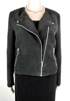 H And M, Faux Suede Moto Jacket, Suede Moto Jacket, Motorcycle Women, Zipper Jacket, Jacket Blazer, Moto Jacket, Cocktail Party, Faux Suede