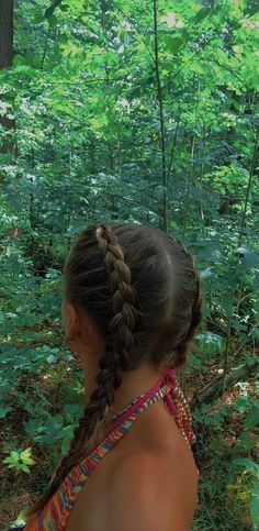 25+ Cute Back to School Hairstyles for Girls - HubPages French Plaits Hairstyles, Brunette Dutch Braids, Dark Brown Hairstyles Braids, Two French Plaits, Aesthetic French Braids, Cute Hairstyles Plaits, French Braids For Long Hair, Preppy Braided Hairstyles, Cute Hairstyles French Braids