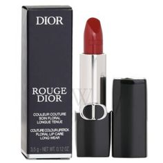 A luxurious lipstick designed to provide vibrant color & hydration. Provide a smooth, enveloping texture in velvet or satin finishes for full, soft lips. Formulated with red peony & pomegranate flower extracts of natural origin to nourish & protect the lips. Shea butter complements the floral extracts’ protective action & offers intense comfort. Help achieve a radiant, shapely look with intense color fidelity & a barely-there feel. Lips are smooth for an even lip makeup look & ensure all-day comfort & long-lasting wear. A true couture accessory dressed in signature Dior style, adorned with the emblematic cannage pattern & a CD band. Ideal for those seeking a blend of couture color & hydrating care in their lipstick. Comes in a wide range of shades & two finishes for limitless makeup looks. Cinema Makeup, Pomegranate Flower, Dior Style, Luxury Lipstick, Dior Lipstick, Red Peony, Lipstick Designs, Lip Beauty, Red Peonies