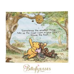 winnie the pooh quote with honey and bees