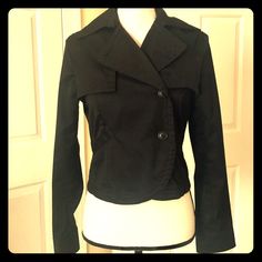 Black Vintage Versatile Blazer Jacket Excellent Condition -Never Worn - No Flaws Front Pockets Adjustable Buttons In Front To Fit To Size Button On Sleeves / Sleeves Can Also Be Cuffed 100% Cotton Bundle 2+ Items For Discount Follow On Instagram @Berlinschmick Posh Ambassador / Suggested User Fast Shipping Top Rated / 5 Seller Fitted H&m Outerwear For Fall, H&m Long Sleeve Outerwear For Office, Fitted Spring Outerwear By H&m, Fitted H&m Outerwear For Office, H&m Long Sleeve Outerwear For Formal Occasions, H&m Fitted Blazer For Work, Fitted H&m Blazer For Office, Fitted H&m Blazer For Workwear, Formal Long Sleeve Outerwear By H&m