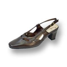 Look super chic on the town in the Peerage Kate women extra wide width strap vamp design slingback for any occasion. This ladies 2.5" mid-heel slingback features a closed toe front and all leather body creating a classic style that is timeless. **ATTENTION SHOPPERS** Find a large selection of Wide Width styles at our official retail website FAZPAZ . COM. Signup is Quick and Free, plus receive an instant $20 Gift Credit, Free Shipping and Exchanges, 365 Days Easy Returns, and Priority Delivery on Elegant Formal Slingback Pumps With Adjustable Straps, Elegant Slingback Pumps With Adjustable Straps For Formal Occasions, Formal Adjustable Strap Slingback Pumps, Elegant T-strap Slingback Sandals With Removable Insole, Elegant Medium Width Brown Slingback Sandals, Formal Slingback Pumps With Adjustable Ankle Straps, Elegant Brown Slingback Sandals Medium Width, Chic Formal T-strap Slingback Pumps, Formal Slingback Pumps With Straps