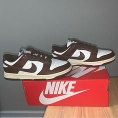 Nike Dunk Low Cacao Wow W Shoes . Women’s Size 5.5 , 6 , 6.5 , 7 , 7.5 , 8 , 8.5 , 9 . New With The Original Box Gray Shoes Women, Pink And Black Nikes, W Shoes, Nike Air Max 2, Nike Kobe Bryant, Nike Force 1, Nike Sandals, Nike Brown, Nike Boots