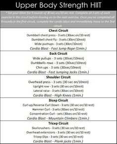 the upper body strength chart shows how to use it in order to build muscle muscles