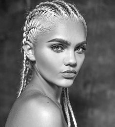 Amina Blue, Design Boards, People Watching, Face Reference, Braids Wig, Hair Art, Braid Styles