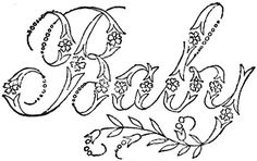 the word grace written in cursive writing with flowers and leaves on top of it