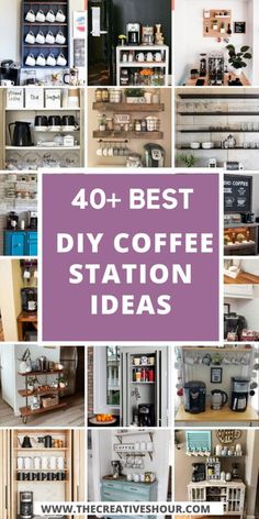 the best diy coffee station ideas