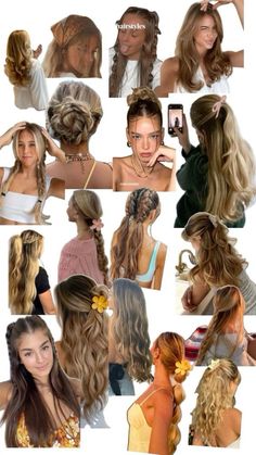 #hair #hairstyles #braids #haircolor #hairgoals #hairstylesforthinhair #haircare #beach #cutehairstyle #cutehairstylesforteenagegirl #cutehair Formal Beach Hairstyles, Hairstyles At The Beach, Hair Inpos Ideas, Mama Mia Inspired Hairstyles, What Color Jewelry For Hair Color, Easy Beach Hairstyles For Curly Hair, Beach Aesthetic Style, Be Achy Hairstyles, Beach’s Hairstyles