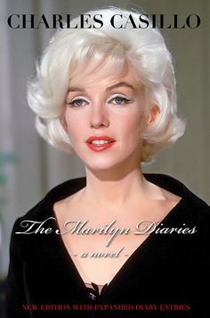 the marilyn monroe portrait is featured in this magazine cover photo by charles casillo for vanity news