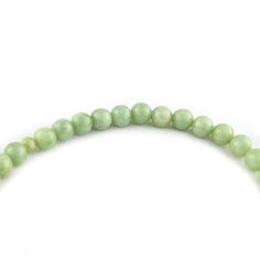 Chinese Jade Stone Buddhist Prayer Beads Characteristics of the product Material : Chinese Jadeite, Silk cord Head bead : about 10mm (0.39in) Main bead : about 8mm (0.31in) Inner circumference : about 25cm (9.84in) Tassel length : about 9cm (3.54in) Handmade in Kyoto, JAPAN About Chinese Jade Chinese jade refers to the jade mined or carved in China from the Neolithic onward. It has long been prized by the Chinese who called it "The heavenly gem", Confucius himself thought it was the representati Single Strand Jade Beaded Necklace With Round Beads, Jade Beaded Necklaces With 8mm Beads, Jade Beaded Necklaces With 8mm Round Beads, Jade Gemstone Beads Necklace, Hand-strung Jade Beaded Necklaces With Round Beads, Polished Jade Beaded Necklaces, Jade Gemstone Beaded Necklaces, Jade Beaded Necklaces With Round Beads, Jade Necklace With Spacer Beads