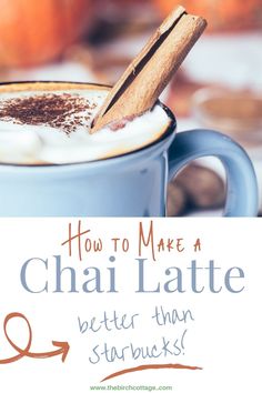 how to make a chai latte better than starbucks