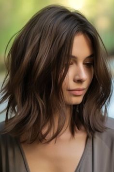 Medium Length Hair With Layers, Penteado Cabelo Curto, Trending Haircuts, Medium Hair Cuts, Shoulder Length Hair, Medium Length Hair Cuts, Layered Haircuts, Hair Today, Great Hair