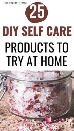 25 DIY Self Care Products- home made self care products, self care activities, self care routine, body care, skin care, diy skin care, hmemade skin care, ways to be happier, life habits, coffee scrub diy, coffee scrub recipe, diy coconut oil, sugar scrub recipe, oil recipes.