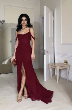 Red Evening Dress Classy, Graduation Dress Long, Red Prom Dresses Long, Prom Dress Mermaid, Formal Evening Gown, Acceptance Speech, Dress Mermaid