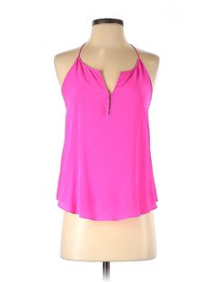 Assorted Brands Sleeveless Blouse Size: X-Small Tops - used. No Fabric Content | Sleeveless Blouse: Pink Tops - Size X-Small Cheap Pink Blouse From Forever 21, Cheap Pink Tank Blouse, Pink Sleeveless Blouse, Small Tops, Pink Tops, Sleeveless Blouse, Tank Top Fashion, Sleeveless Top, Women Handbags