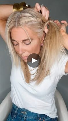 2.7M views · 6K reactions | EASY DIY HAIRSTYLE | I know a majority of the hairstyles I do are on my daughter, but I thought it’d be fun to share a few that you can do on your own hair! This is one of my go to work hairstyles. #hairstyle #hairtutorial | Mom Generations Diy Hairstyle, Work Hairstyles, 10k Views, Go To Work, Farmhouse Decor Living Room, Decor Living, Diy Hairstyles, Diy Beauty, Paw Patrol