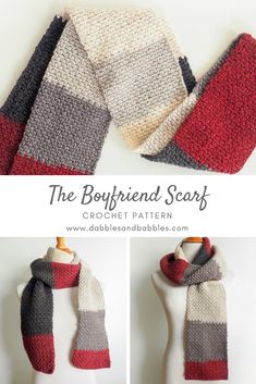 the boyfriend scarf crochet pattern