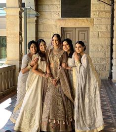 Desi Wedding Bridesmaids, Indian Bride And Bridesmaids, Desi Bridesmaid Dresses, Nikkah Bridesmaid Outfit, Desi Wedding Dresses Bridesmaid Outfits, Desi Bridesmaids Outfits, Punjabi Bridesmaids, Asian Bridesmaid Dresses, Pakistani Wedding Bridesmaids