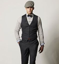 bow tie outfit - Buscar con Google Tie Outfit, Party Outfit Men, Man In A Suit, Wedding Outfit Men, Look Retro