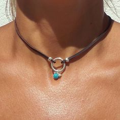 Gemstone Choker Necklace, Gemstone Choker, Silver Choker Necklace, Stone Choker, Silver Choker, Choker Necklaces, Boho Bracelets, Leather Necklace, Bohemian Jewelry