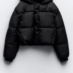 Just Outside Of The Zara Return Window Window (I Bought Two Sizes) So I’m Selling This Style That’s Current At Zara. Never Been Worn, Nwt. Black Size Xl Zara Casual Puffer Outerwear, Casual Zara Puffer Outerwear, Zara Black Hooded Outerwear, Zara Puffer Jacket For Cold Weather, Zara Black Outerwear With Pockets, Zara Long Sleeve Puffer Jacket For Cold Weather, Zara Long Sleeve Puffer Jacket With Pockets, Zara Puffer Outerwear For Streetwear, Zara Hooded Puffer Jacket For Cold Weather