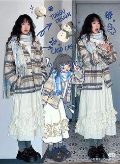 Outfits Ideas Winter, Poses References, Harajuku Fashion, Fashion Aesthetic, Character Outfits