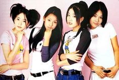 fin.k.l 90s 1st gen kpop 10s Aesthetic, 1st Gen Kpop, 2000s Hairstyles, Early 2000s Fashion, 2000s Nostalgia, Kpop Posters, Korean Star, Pose Reference Photo, Film Aesthetic