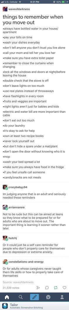 Tips For Living Alone, Adulting Tips Life Hacks, Adulting Advice, Adulting Skills, Living Alone Tips, Adulting Hacks, Apartment Checklist