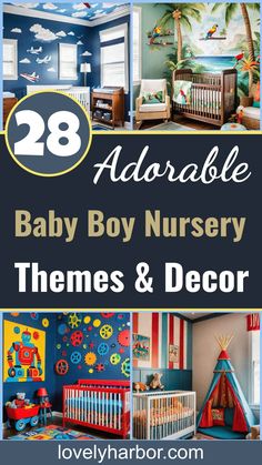 28 Charming Baby Boy Nursery Ideas: Creative Themes And Decor For Your Little Man