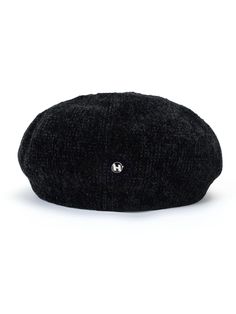 Composition : acrylic 100%Country of Origin : KOREA Black Wool Beret Cap, Black Beret With Short Brim For Fall, Black Wool Beret, Trendy Adjustable Black Beret, Black Wool Beret For Fall, Beret Black, Hat Beret, W Concept, Fashion Killa