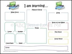 an activity sheet for children to learn how to read the book and write their own name