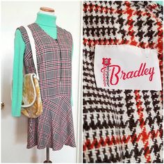 Hey, I found this really awesome Etsy listing at https://www.etsy.com/listing/882118831/70s-plaid-go-go-scooter-dress-w-belt Autumn Layering, 70s Plaid, Scooter Dress, 70s Vintage Fashion, Vintage Dress 80s, Fall Layers, Silky Dress, Color Stripes, Fit Flare Dress