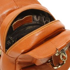 AmeriLeather Grylls Sling Mini Leather Backpack | Kohls