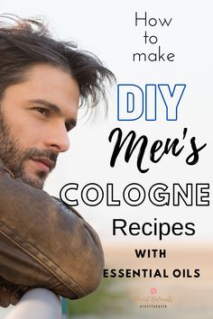 Learn how to make men's all natural cologne with essential oils. These 6 DIY recipes smell great for any man and are all natural with no synthetic ingredients that store bought perfumes and colognes have. These will cost less than store bought cologne and save money . Use the essential oils that you have on hand and make your own rugged colonge for your man. Full printable directions to make a homemade cologne for men Essential Oil Cologne Men, Diy Cologne, Cologne Recipes, Paper Bird, Diy Essential Oil Recipes