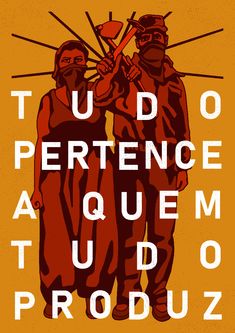 two men standing next to each other with the words tudo pertementequem