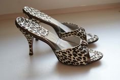 1950's Shoes, 1950s Heels, 50s Shoes, 1950s Shoes, Cheetah Heels, Dr Shoes, Rockabilly Style, 50's Style, Fur Coat Vintage