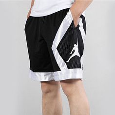 Air Jordan basketball training sports breathable shorts Black AV3207-010 (Men's/Shorts/Basketball) Basketball Athletic Shorts For Sports Season, Basketball Athletic Shorts For Sports, Athletic Shorts For Basketball Season, Moisture-wicking Basketball Athletic Shorts, Athletic Shorts With Built-in Shorts For Basketball, Moisture-wicking Athletic Shorts For Basketball, Summer Athletic Shorts For Basketball, White Athletic Shorts For Basketball Season, Summer Basketball Athletic Shorts With Built-in Shorts