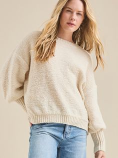 This sThis sweater is the epitome of cozy, designed to wrap you in comfort while keeping you effortlessly stylish. Its plush texture creates a warm and inviting feel, making it perfect for snuggling up on chilly days or lounging around in comfort. Cozy Fit Sweater For Lounging In Fall, Super Soft Oversized Comfy Sweater, Oversized Super Soft Comfy Sweater, Oversized Comfy Super Soft Sweater, Comfy Oversized Super Soft Sweater, Cozy Textured Knit Cropped Sweater For Loungewear, Solid Color Sweater For Lounging In Winter, Oversized Super Soft Comfortable Sweater, Fall Lounging Sweater In Solid Color