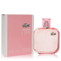 Lacoste Eau De Lacoste L.12.12 Rose Sparkling by Lacoste for Women. Eau De Toilette Spray 3.3 oz | Perfumepur.com Lacoste Perfume, Fragrance Spray, Body Treatments, Instagram And Snapchat, Womens Fragrances, Perfume Spray, Women Perfume, Women Fragrance, Shower Gel